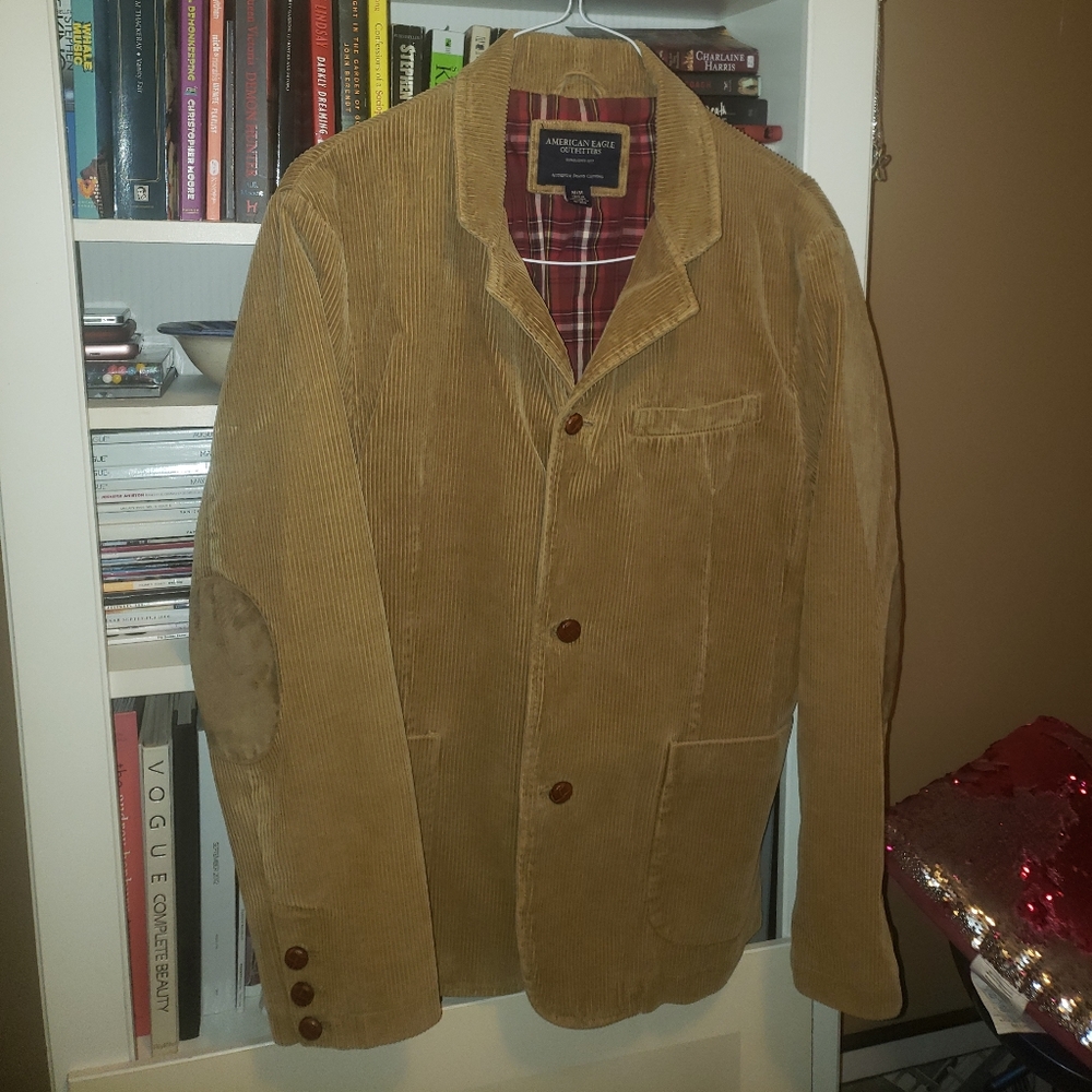 American Eagle corduroy blazer med